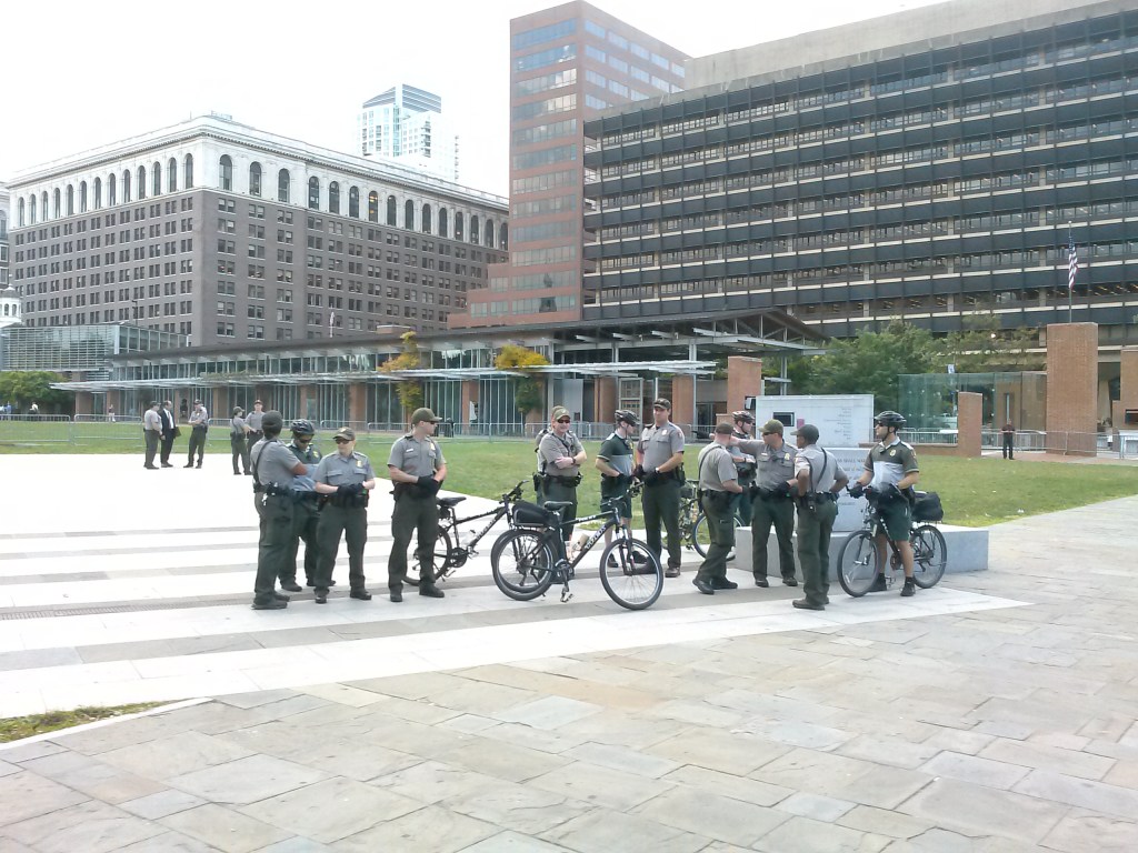 Rangers waiting for 4:20. Photo by Kenneth Lipp
