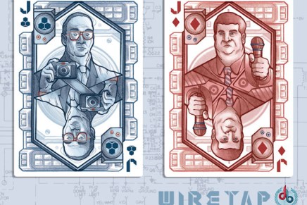 The WIRETAP Deck: Local Illustrator Creates Fine Art Playing Cards with Surveillance&nbsp;Theme