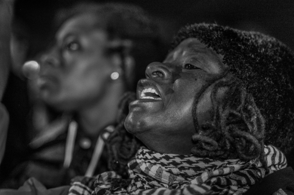 Ferguson protester in Philadelphia, Photo by Joshua Albert