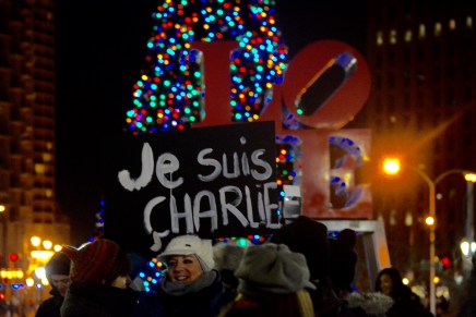 Philadelphia Rallies in Support of Charlie Hebdo&nbsp;Victims