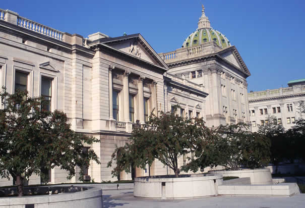 Capitol Building, Harrisburg PA. Photo: History.com