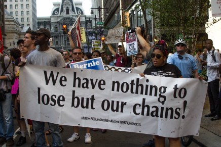 In Photos: A Week Outside the Democratic National&nbsp;Convention